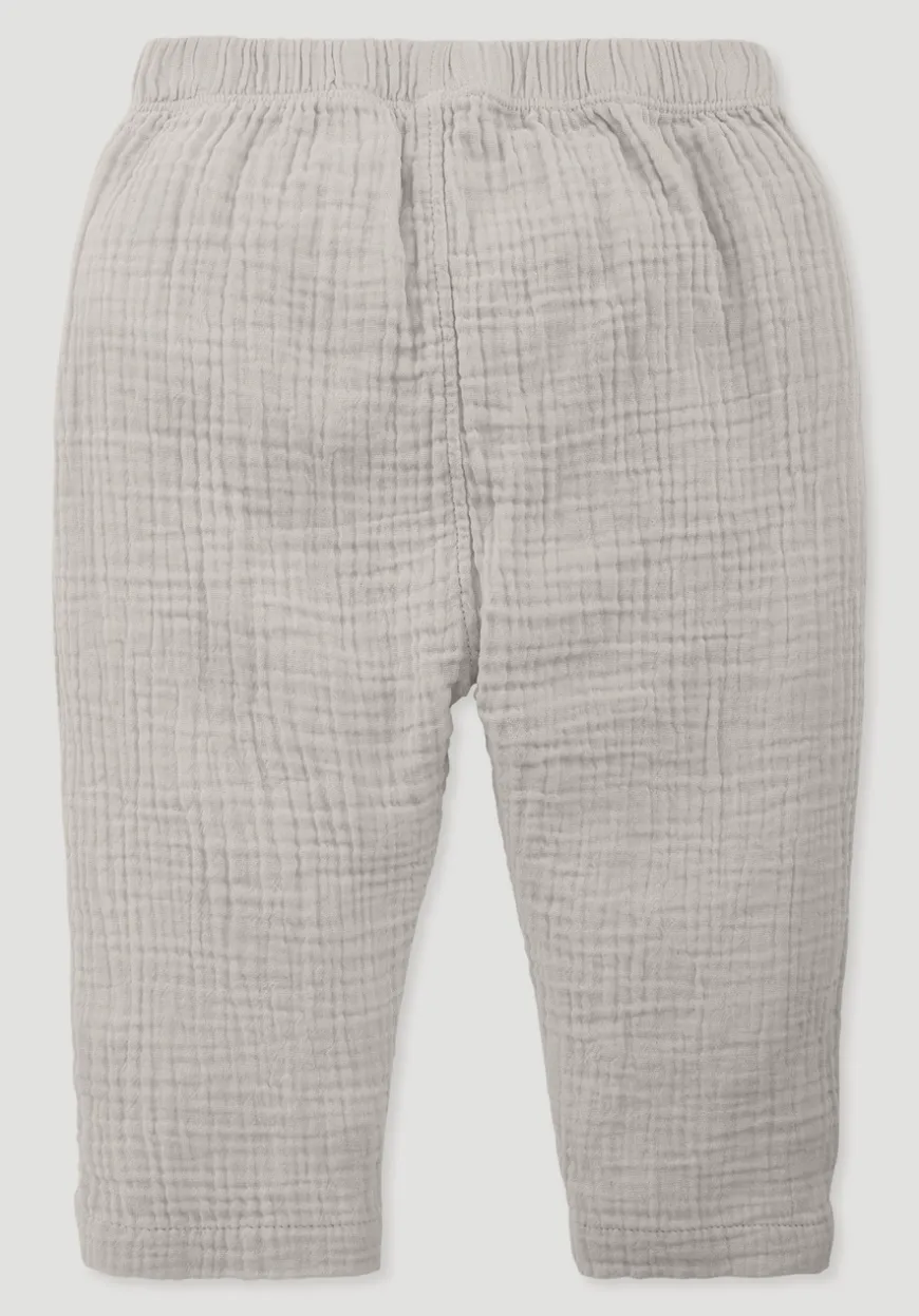hessnatur Musselin Hose aus reiner Bio-Baumwolle von| Hosen|Bio-Musselin
