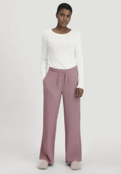 hessnatur Musselin Schlafhose Relaxed PURE COMFORT aus reiner Bio-Baumwolle von|Damen Nachtwäsche|Nachtwäsche