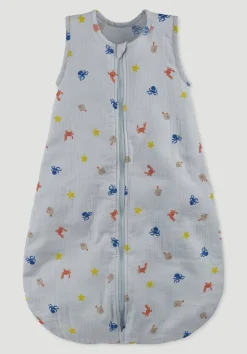 hessnatur Musselin Schlafsack aus reiner Bio-Baumwolle von| Schlafsäcke|Für Kids