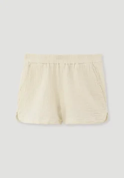 hessnatur Musselin Schlafshorts PURE COMFORT aus reiner Bio-Baumwolle von|Damen Nachtwäsche|Nachtwäsche