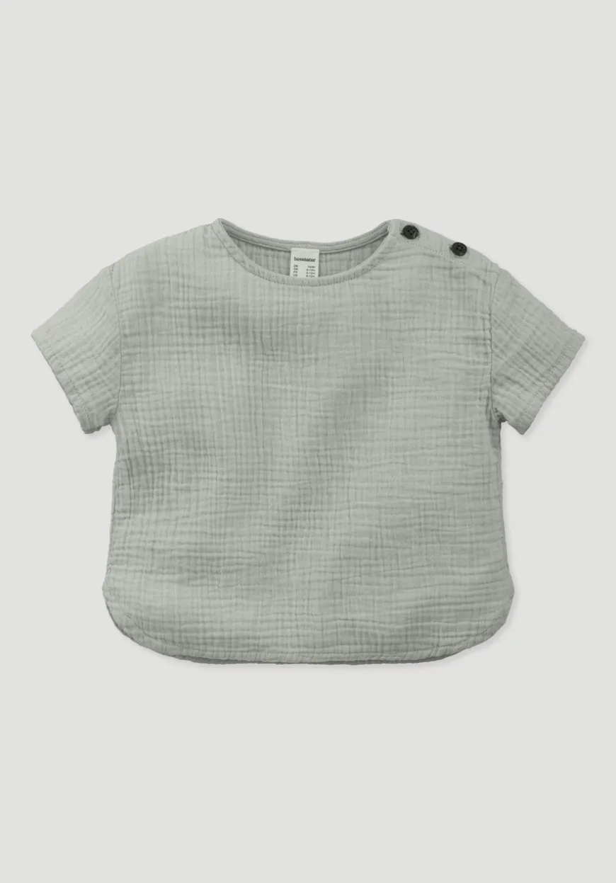 hessnatur Musselin Shirt aus reiner Bio-Baumwolle von| T-Shirts & Sweatshirts|Bio-Musselin