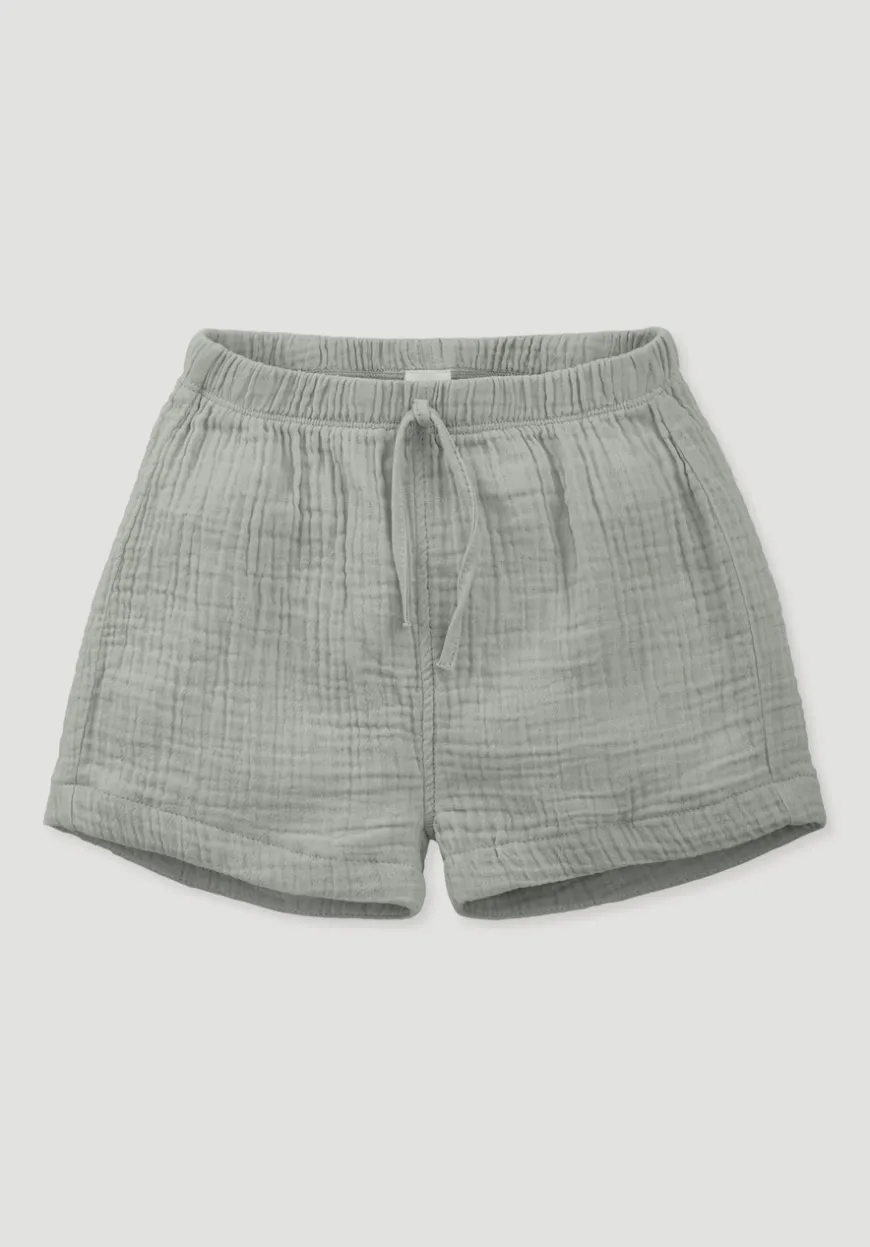 hessnatur Musselin Shorts aus reiner Bio-Baumwolle von| Hosen|Bio-Musselin