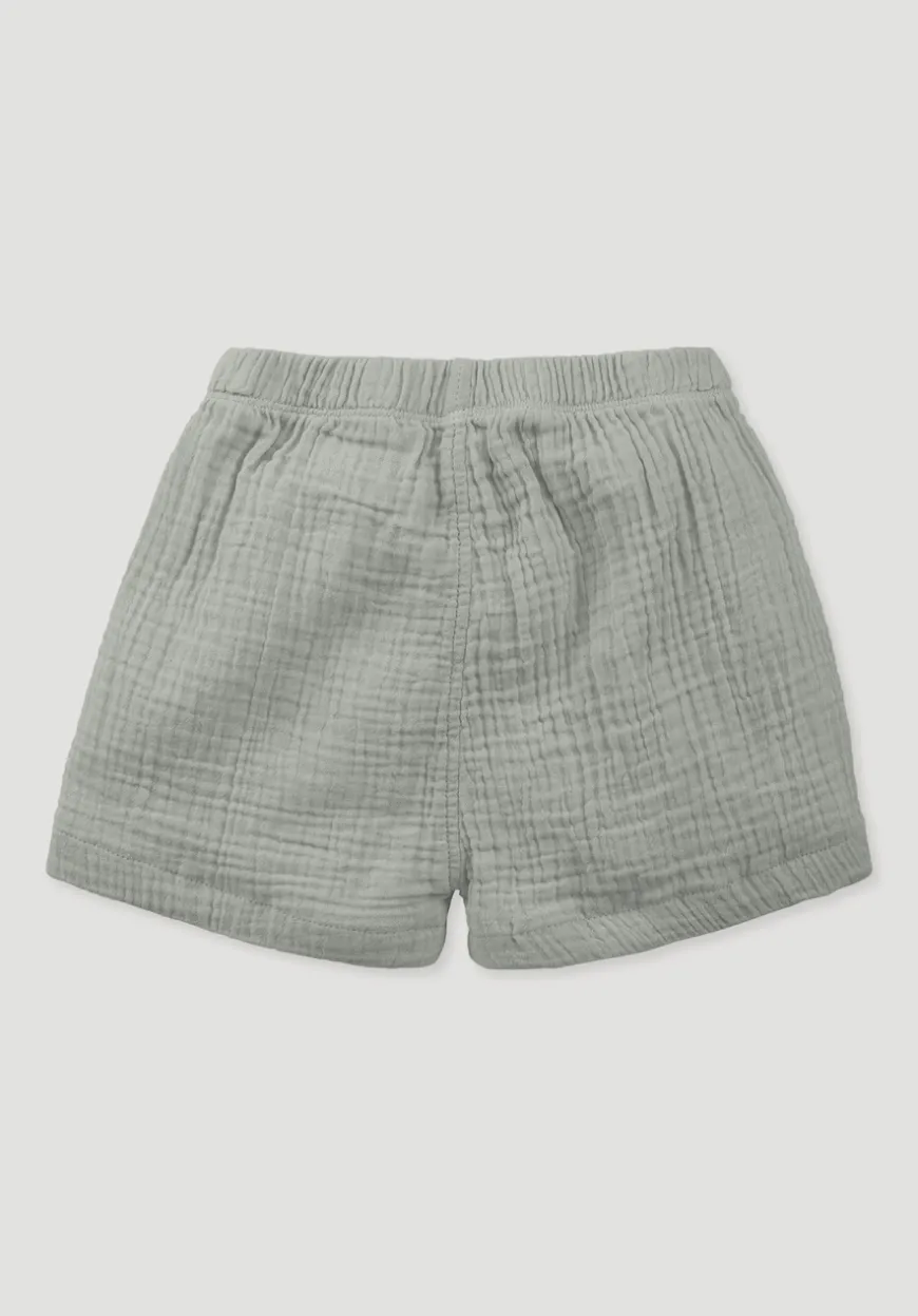 hessnatur Musselin Shorts aus reiner Bio-Baumwolle von| Hosen|Bio-Musselin