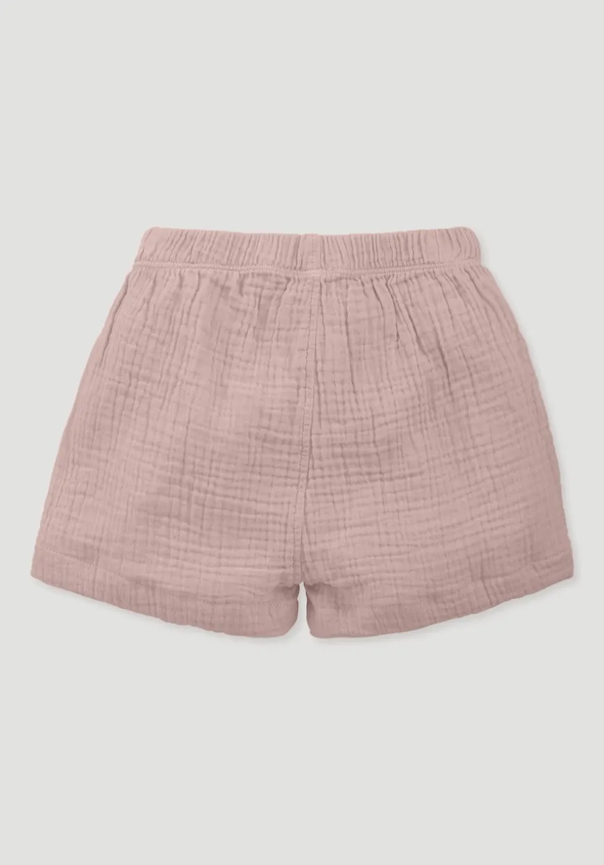 hessnatur Musselin Shorts aus reiner Bio-Baumwolle von| Hosen|Bio-Musselin