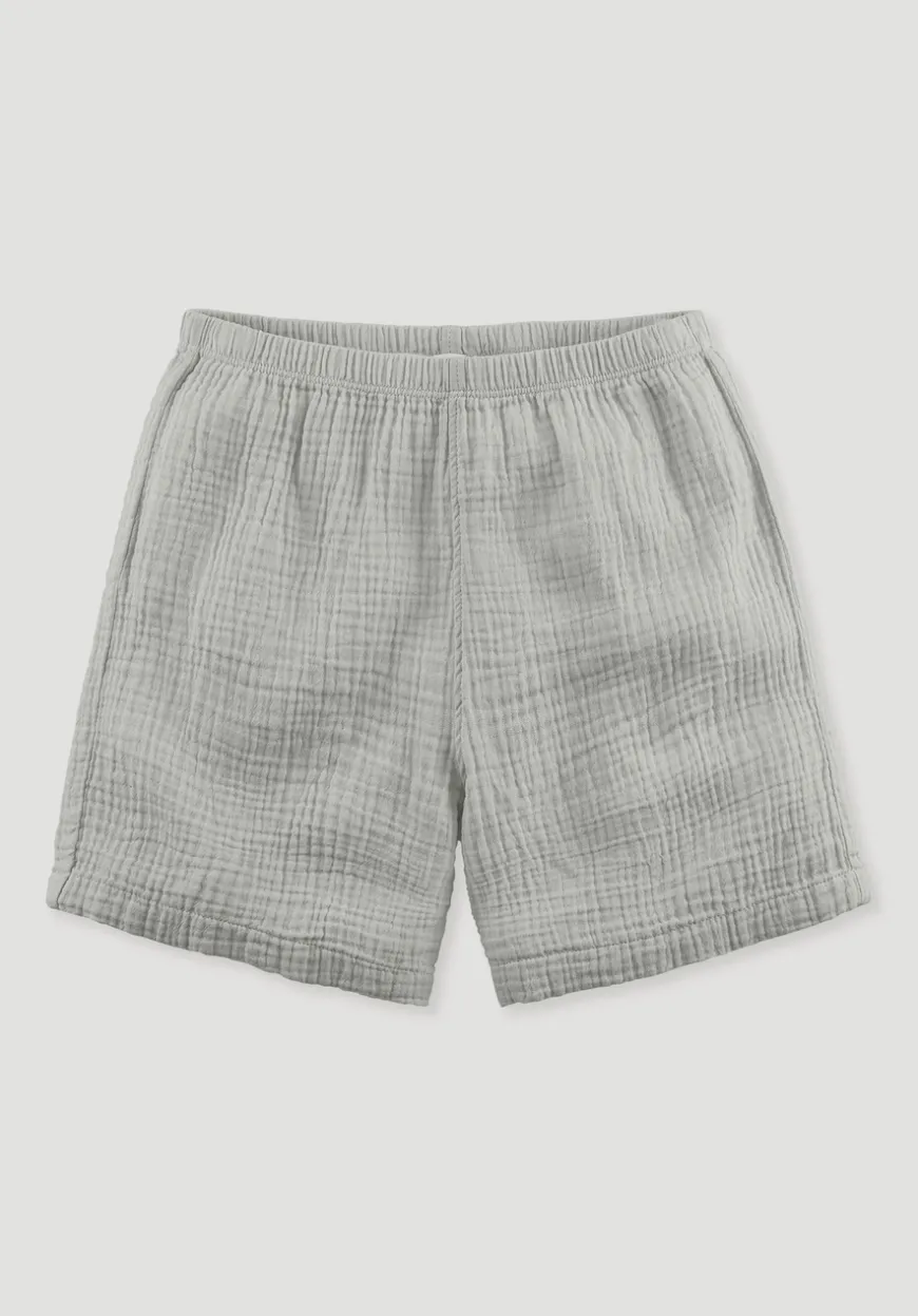 hessnatur Musselin Shorts PURE COMFORT aus reiner Bio-Baumwolle von| Nachtwäsche|Kids Nachtwäsche