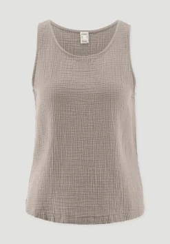 hessnatur Musselin Top PURE COMFORT aus reiner Bio-Baumwolle von|Damen Nachtwäsche|Nachtwäsche