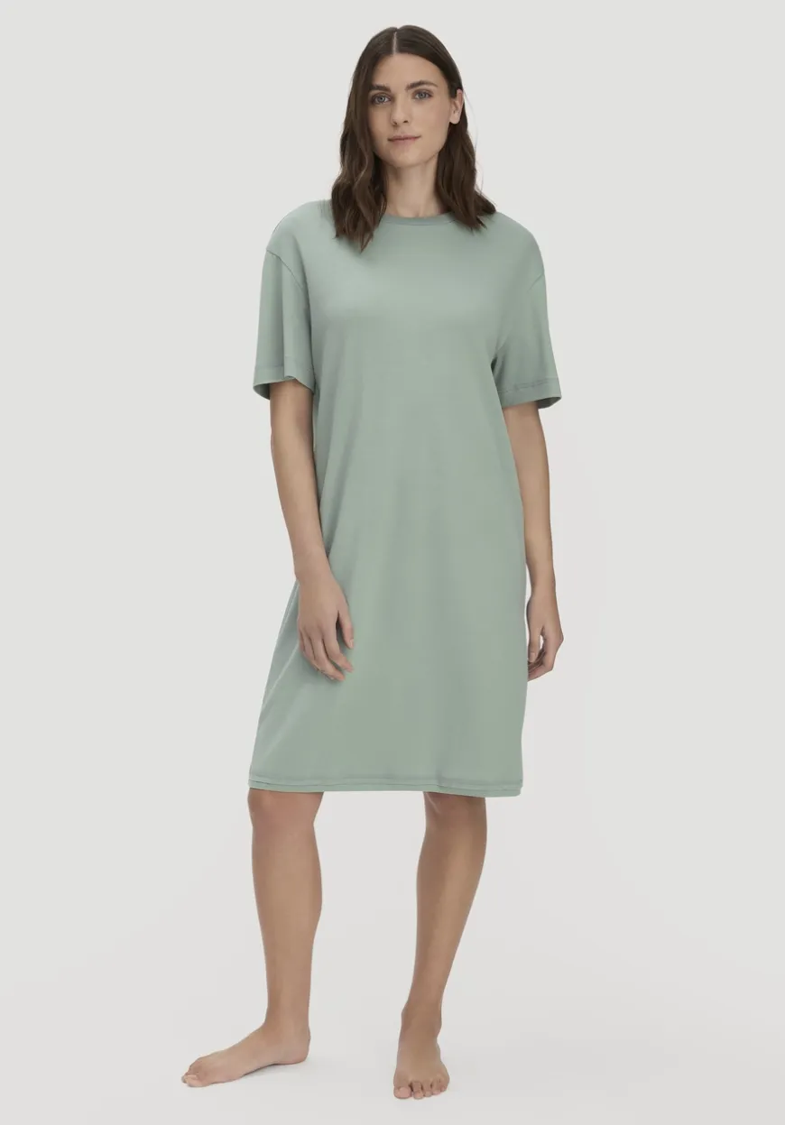 hessnatur Nachthemd PURE COTTON aus reiner Bio-Baumwolle von|Damen Nachtwäsche|Nachtwäsche