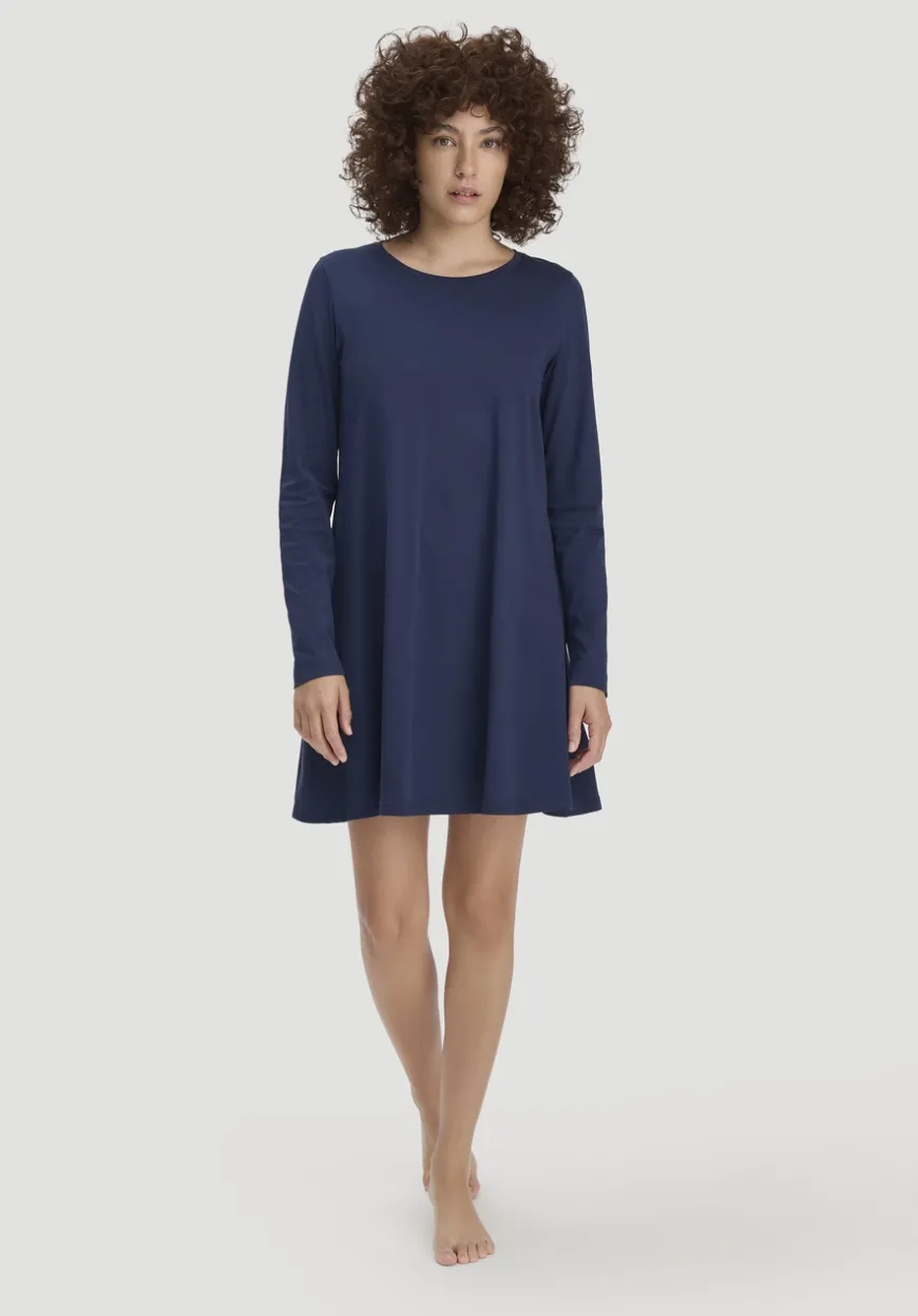 hessnatur Nachthemd PURE COTTON aus reiner Bio-Baumwolle von|Damen Nachtwäsche|Nachtwäsche