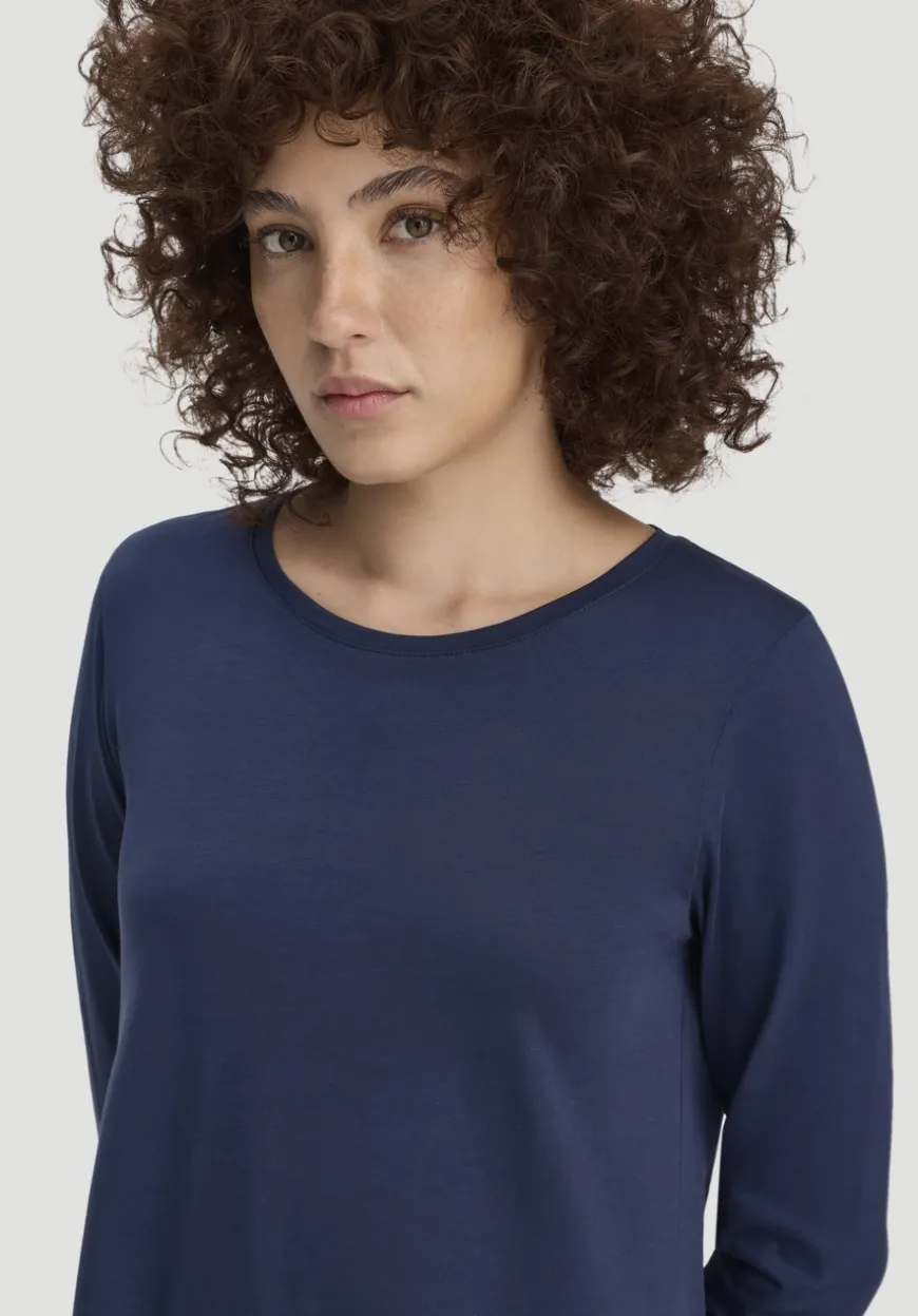 hessnatur Nachthemd PURE COTTON aus reiner Bio-Baumwolle von|Damen Nachtwäsche|Nachtwäsche