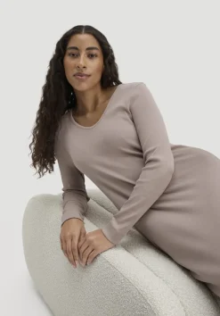 hessnatur Nachthemd SOFT RIB aus Bio-Baumwolle von|Damen Nachtwäsche|Nachtwäsche