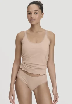 hessnatur Panty Regular Cut COTTON FEEL LACE aus Bio-Baumwolle von|Damen Unterteile|Unterteile