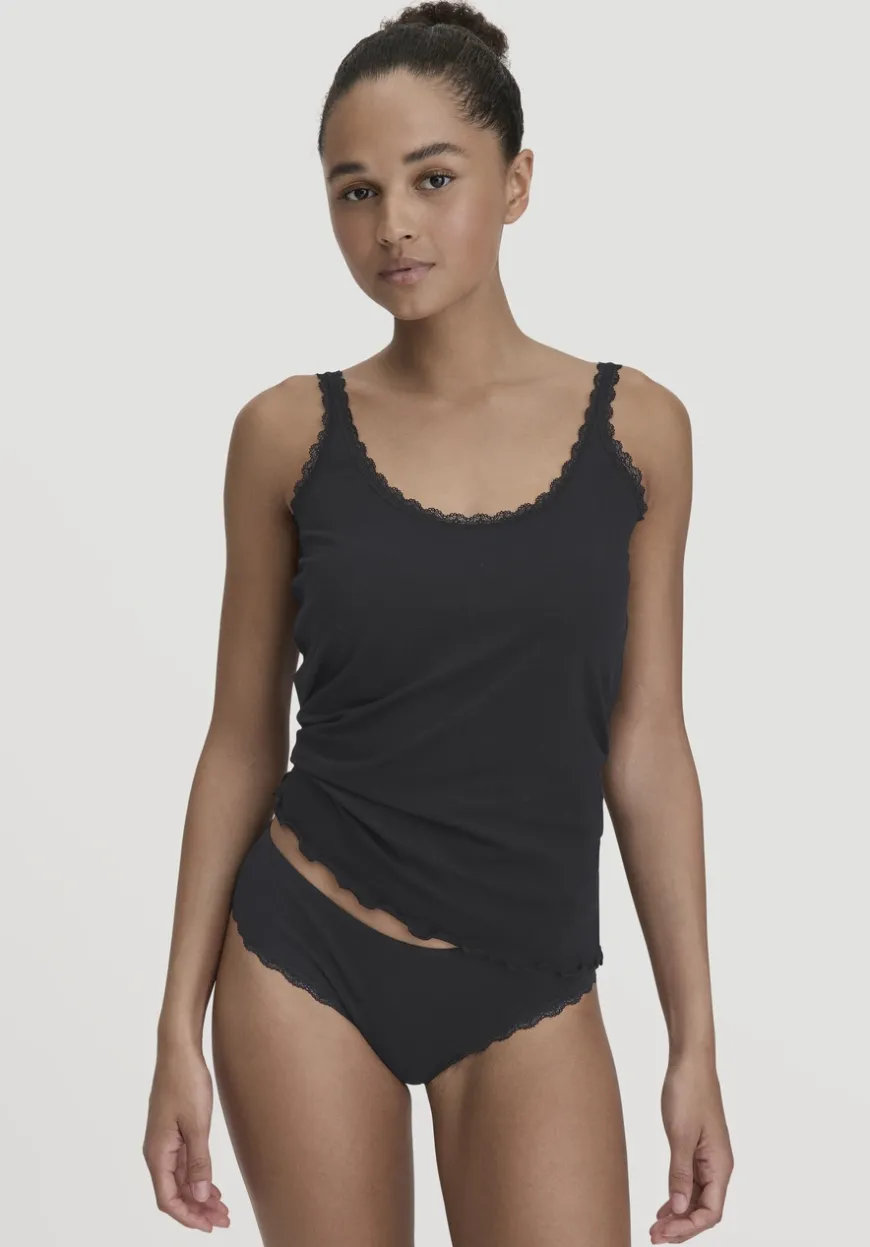 hessnatur Panty Regular Cut COTTON FEEL LACE aus Bio-Baumwolle von|Damen Unterteile|Unterteile