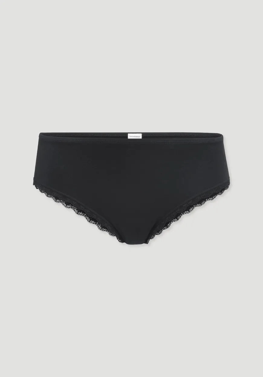 hessnatur Panty Regular Cut COTTON FEEL LACE aus Bio-Baumwolle von|Damen Unterteile|Unterteile