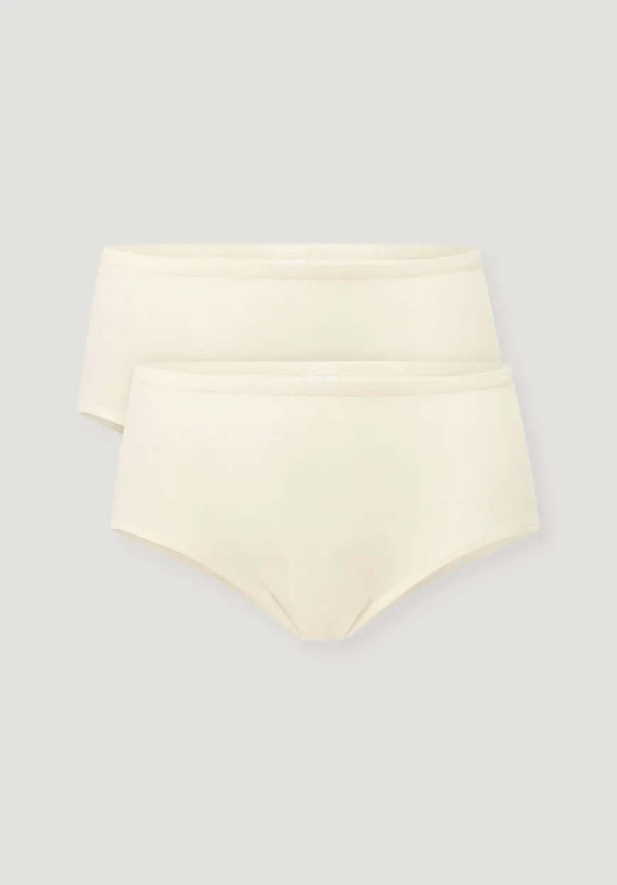 hessnatur Panty Regular Cut 2er-Pack PURE COTTON aus reiner Bio-Baumwolle von|Damen Unterteile|Unterteile