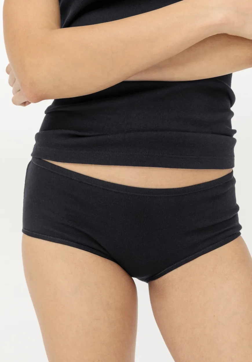hessnatur Panty Regular Cut 2er-Pack PURE COTTON aus reiner Bio-Baumwolle von|Damen Unterteile|Unterteile