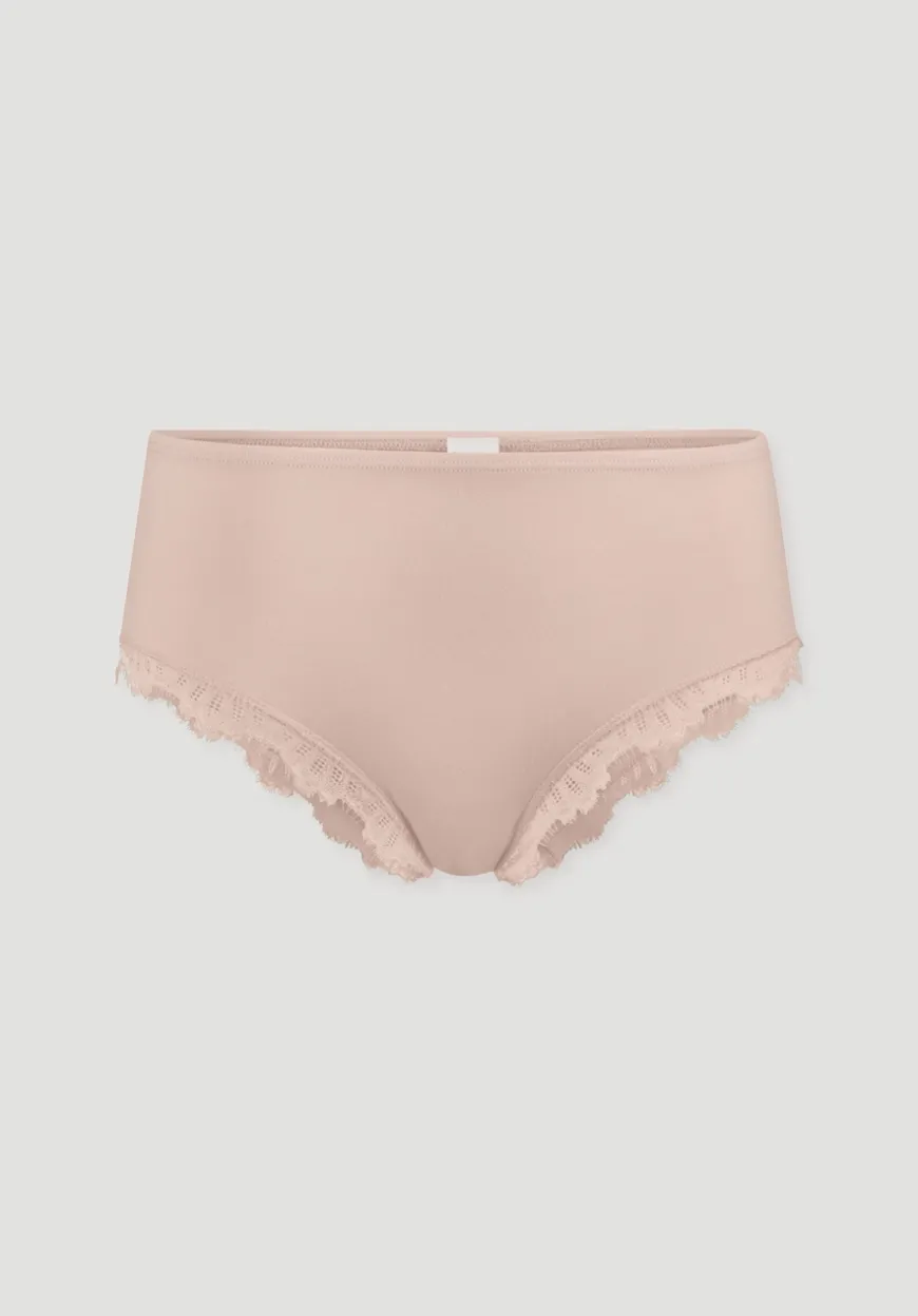 hessnatur Panty Spitze Regular Cut COTTON FEEL aus Bio-Baumwolle von|Damen Cotton Feel