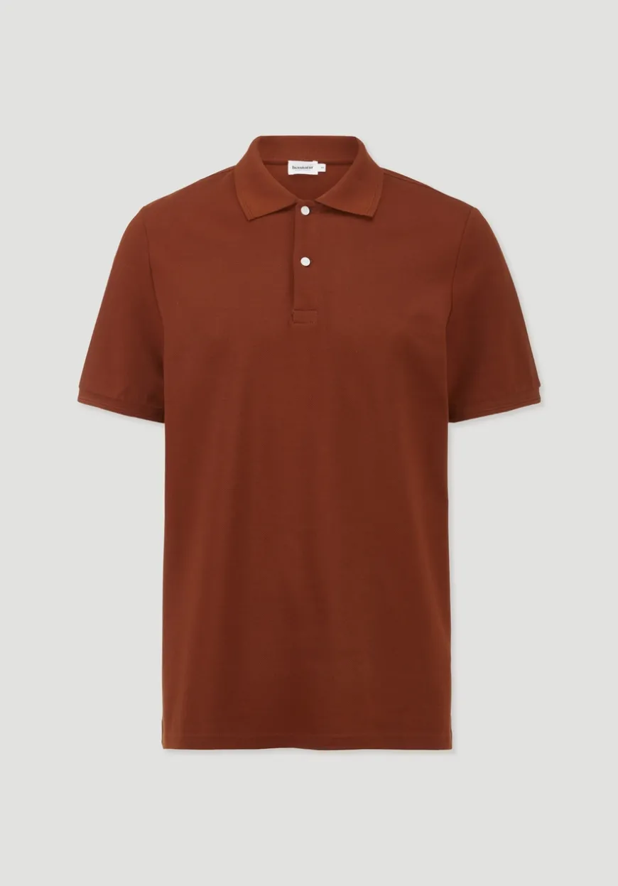 hessnatur Piqué Polo Regular aus reiner Bio-Baumwolle von|Herren T-Shirts|T-Shirts