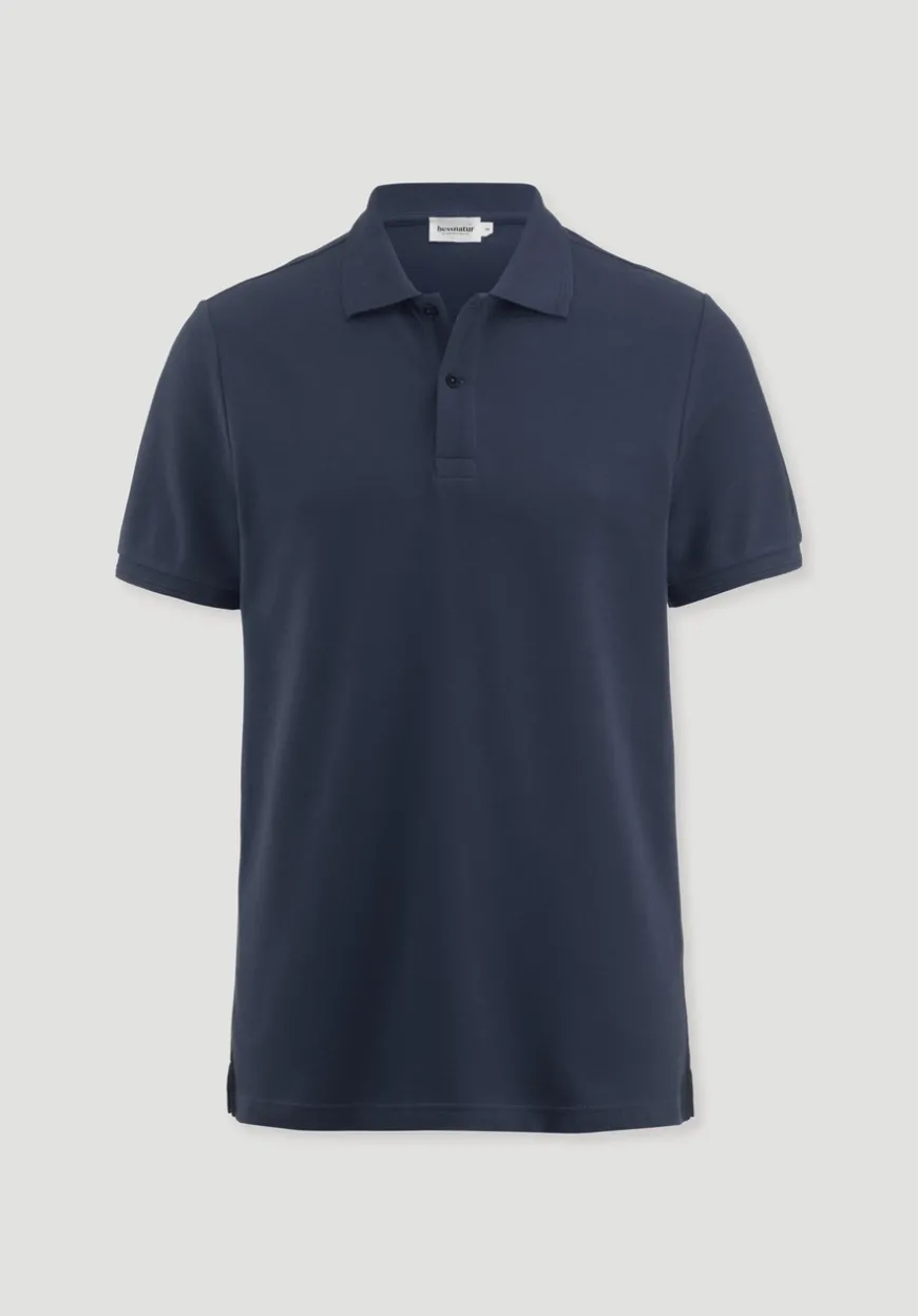 hessnatur Piqué Polo Regular aus reiner Bio-Baumwolle von|Herren T-Shirts|T-Shirts
