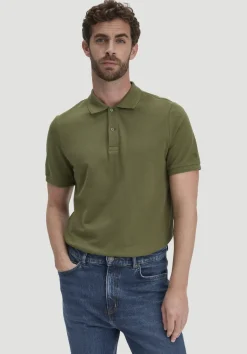 hessnatur Piqué Polo Regular aus reiner Bio-Baumwolle von|Herren T-Shirts|T-Shirts