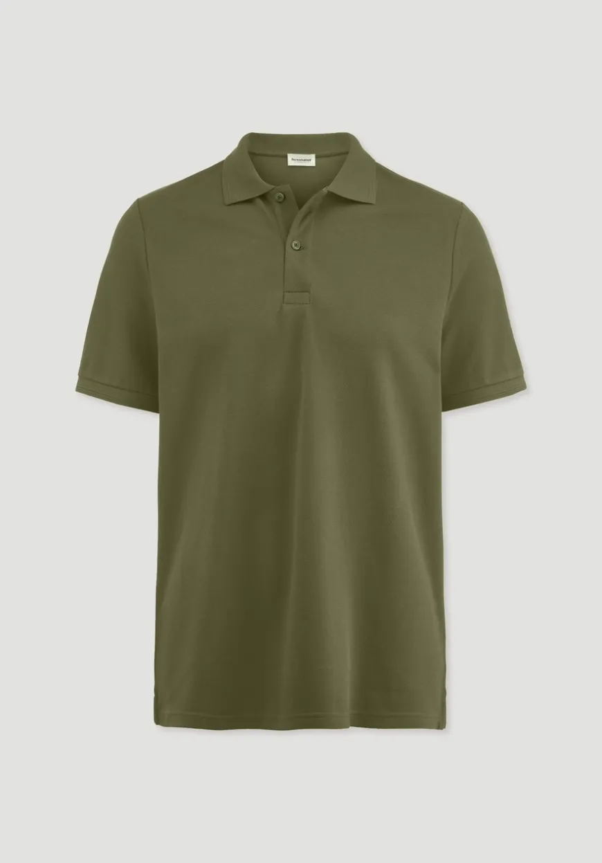 hessnatur Piqué Polo Regular aus reiner Bio-Baumwolle von|Herren T-Shirts|T-Shirts