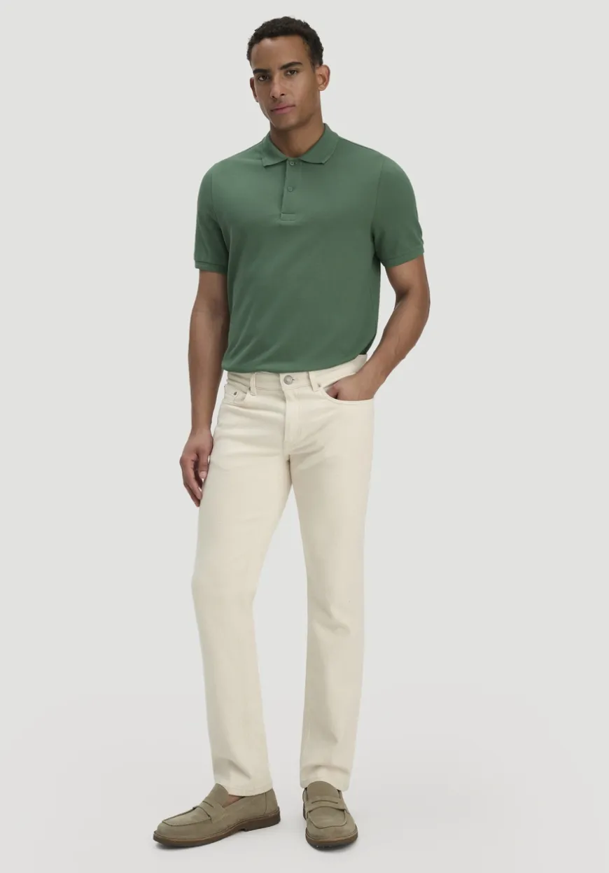hessnatur Piqué Polo Regular aus reiner Bio-Baumwolle von|Herren T-Shirts|T-Shirts
