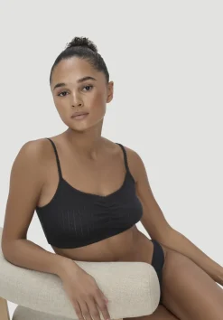 hessnatur Pointelle Bustier PURE COTTON aus reiner Bio-Baumwolle von|Damen Bhs|Bhs & Bustiers