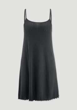 hessnatur Pointelle Nachthemd PURE COTTON aus reiner Bio-Baumwolle von|Damen Nachtwäsche|Nachtwäsche