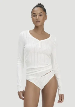 hessnatur Pointelle Slip Regular Cut PURE COTTON aus reiner Bio-Baumwolle von|Damen Unterteile|Unterteile