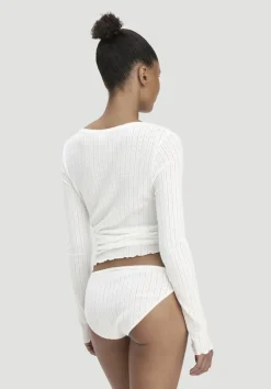 hessnatur Pointelle Slip Regular Cut PURE COTTON aus reiner Bio-Baumwolle von|Damen Unterteile|Unterteile