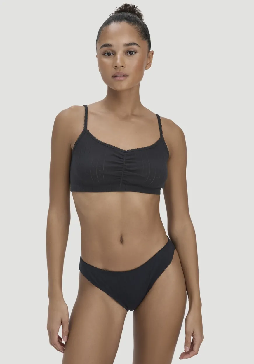 hessnatur Pointelle Slip Regular Cut PURE COTTON aus reiner Bio-Baumwolle von|Damen Unterteile|Unterteile