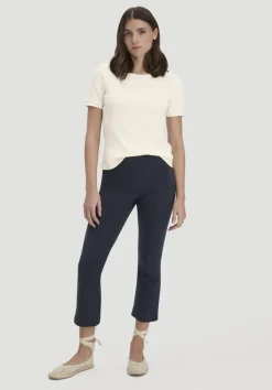 hessnatur Pointelle T-Shirt Regular aus reiner Bio-Baumwolle von|Damen Shirts & Tops