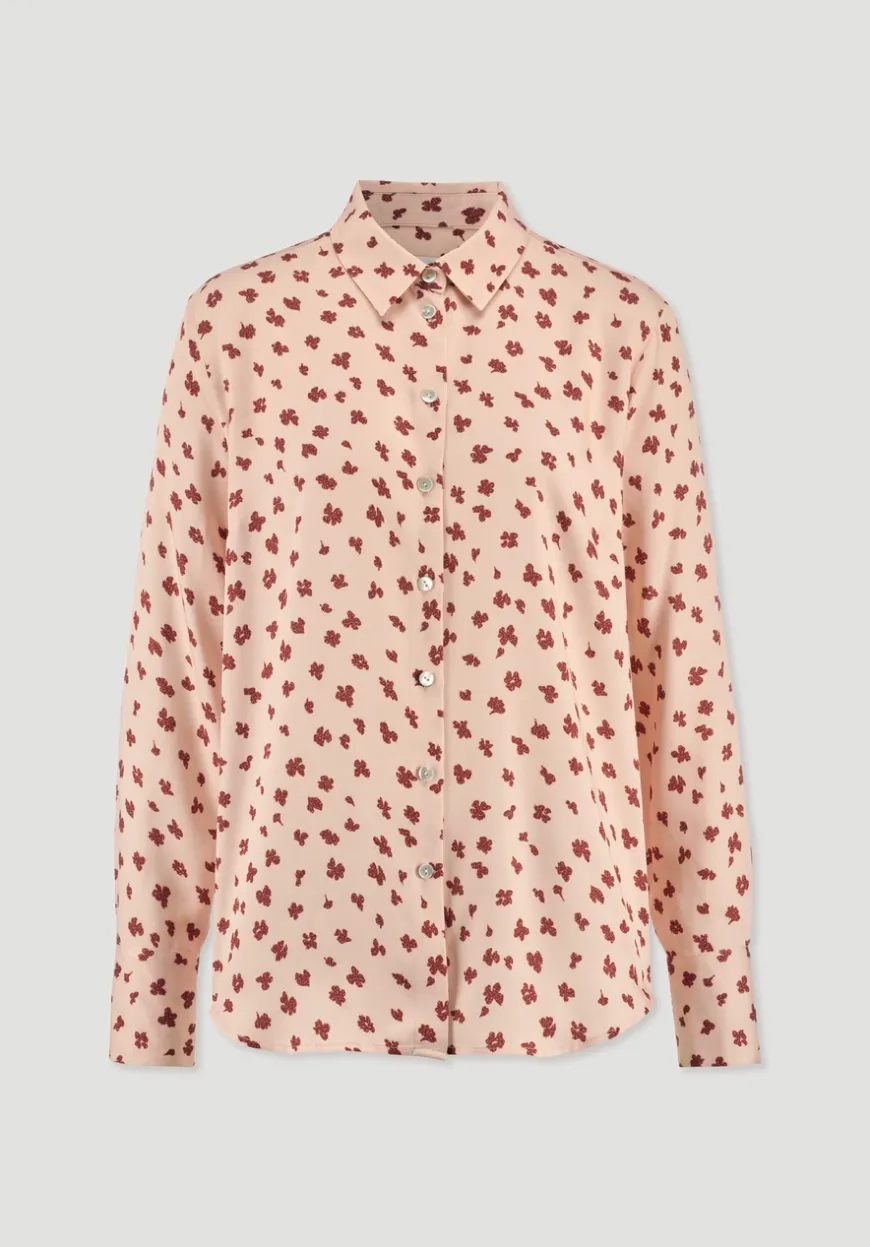 hessnatur Print Bluse Relaxed aus reiner LENZING™ ECOVERO™ Viskose von|Damen Blusen