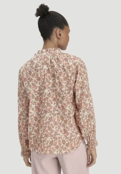 hessnatur Print Bluse Relaxed aus reiner Bio-Baumwolle von|Damen Blusen