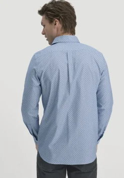 hessnatur Print Hemd Regular aus reiner Bio-Baumwolle von|Herren Hemden