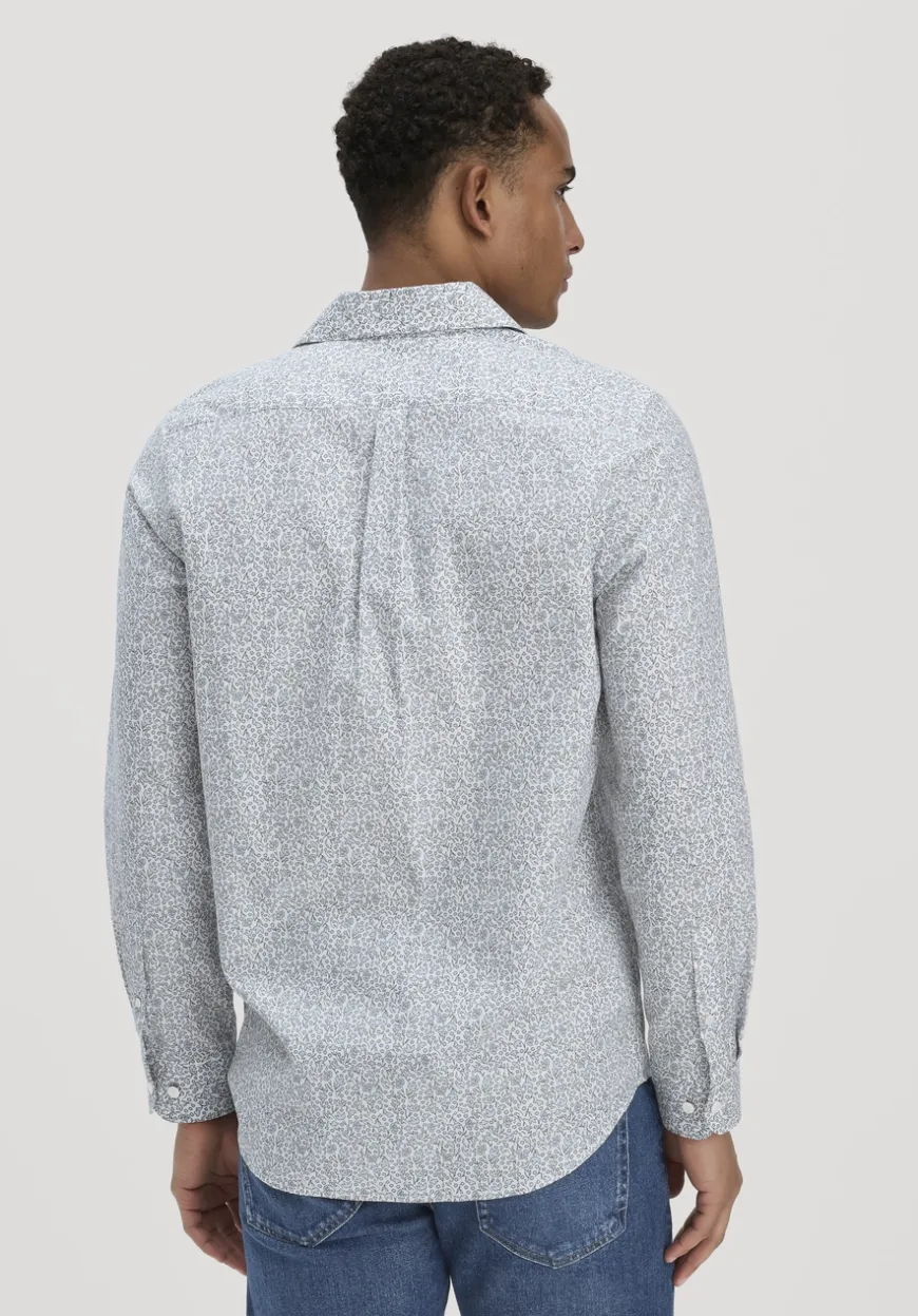 hessnatur Print Hemd Regular aus reiner Bio-Baumwolle von|Herren Hemden