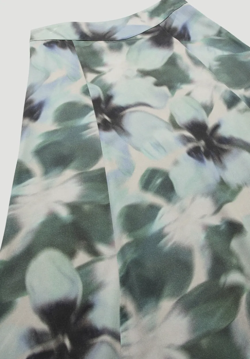 hessnatur Print Rock Midi aus LENZING™ ECOVERO™ Viskose von|Damen Kleider & Röcke