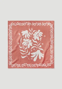 hessnatur Print Seidentuch von|Damen Schals & Tücher