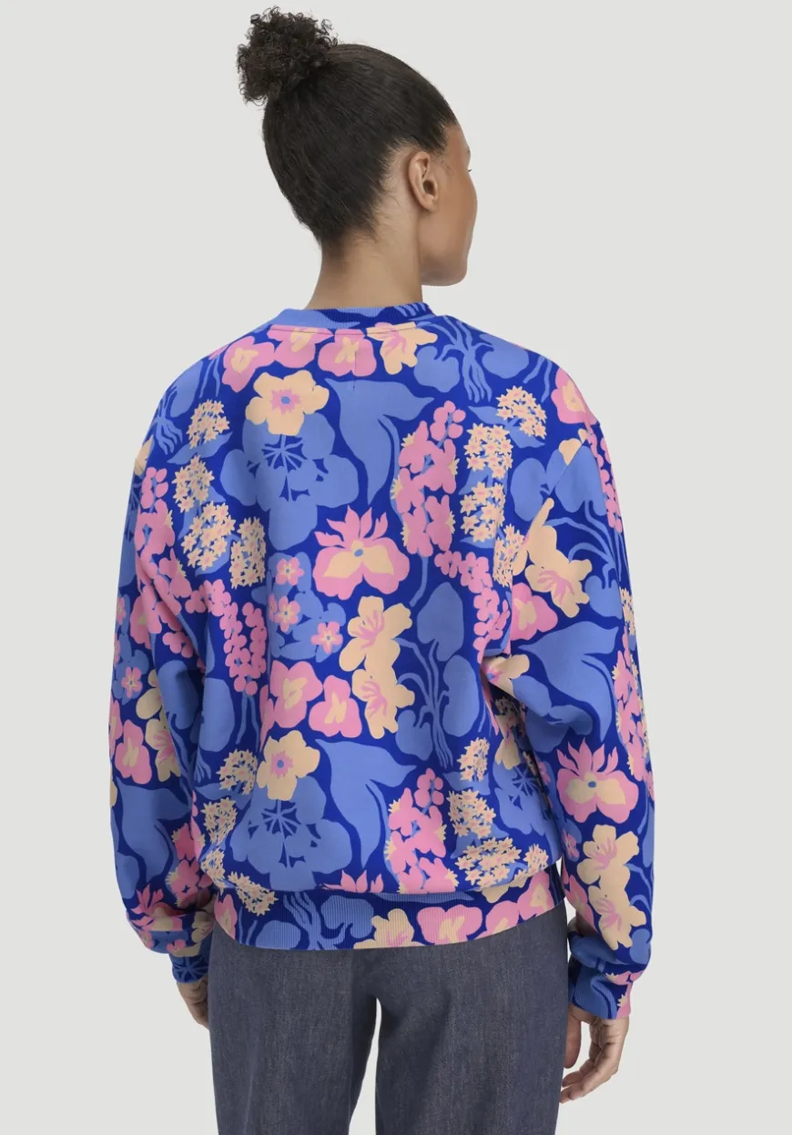 hessnatur Print Sweatshirt Oversize LIV LEE aus reiner Bio-Baumwolle von|Damen Sweatshirts|Sweat