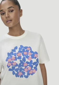 hessnatur Print T-Shirt Oversize LIV LEE aus reiner Bio-Baumwolle von|Damen Shirts & Tops
