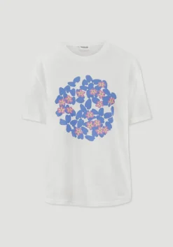 hessnatur Print T-Shirt Oversize LIV LEE aus reiner Bio-Baumwolle von|Damen Shirts & Tops