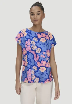 hessnatur Print T-Shirt Oversize LIV LEE aus reiner Bio-Baumwolle von|Damen Shirts & Tops