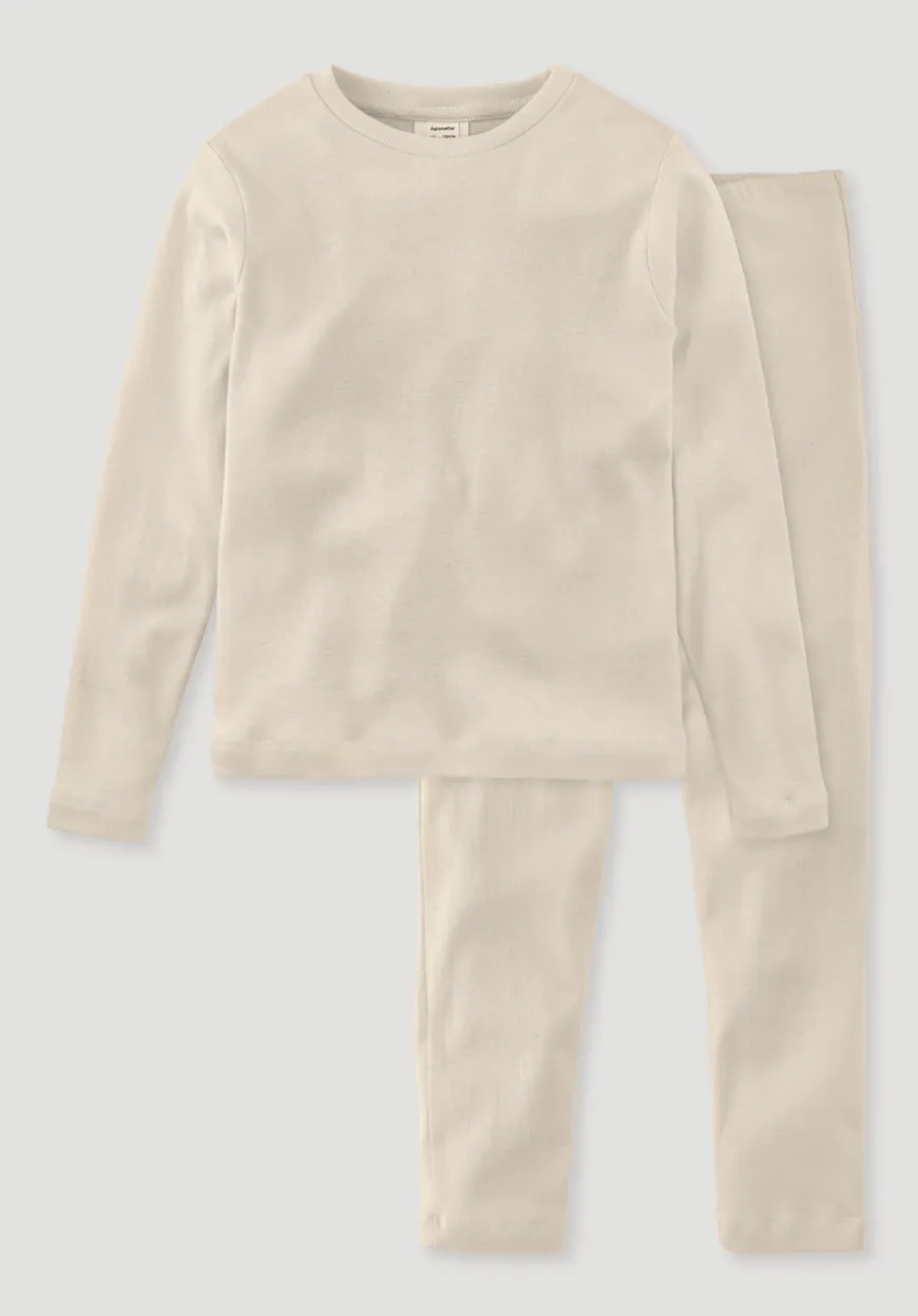 hessnatur Pyjama aus reiner Bio-Baumwolle von| Nachtwäsche|Kids Nachtwäsche