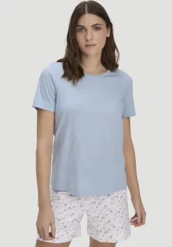 hessnatur Pyjama PURE COTTON aus reiner Bio-Baumwolle von|Damen Nachtwäsche|Nachtwäsche