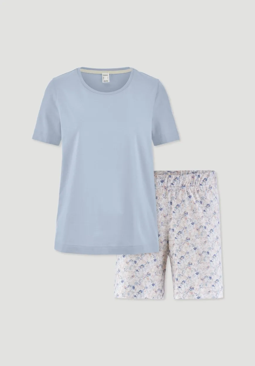 hessnatur Pyjama PURE COTTON aus reiner Bio-Baumwolle von|Damen Nachtwäsche|Nachtwäsche