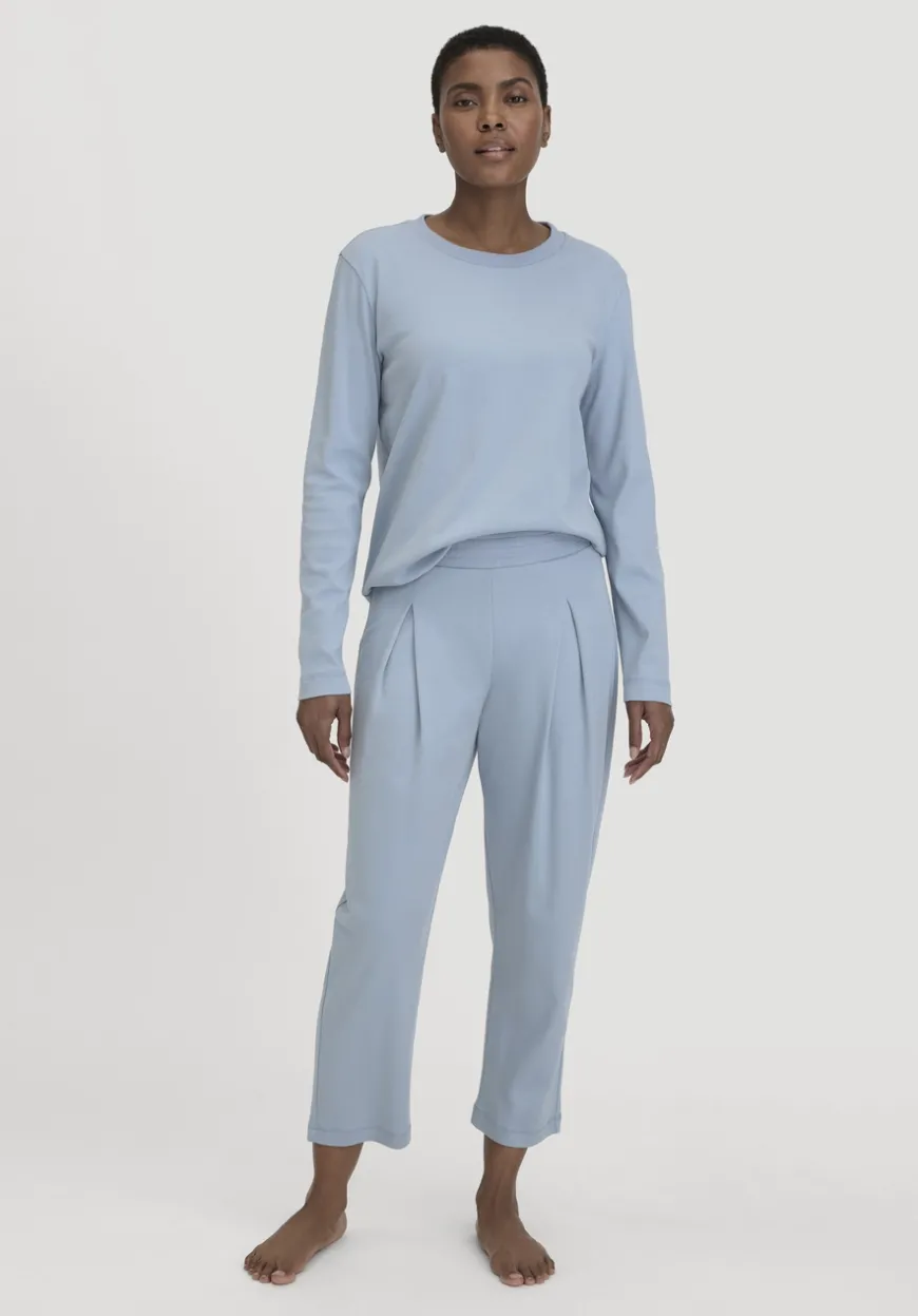 hessnatur Pyjama PURE COTTON aus reiner Bio-Baumwolle von|Damen Nachtwäsche|Nachtwäsche