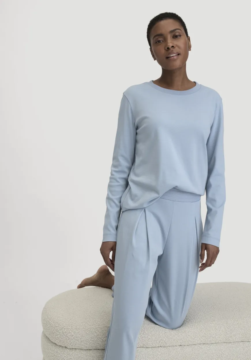 hessnatur Pyjama PURE COTTON aus reiner Bio-Baumwolle von|Damen Nachtwäsche|Nachtwäsche