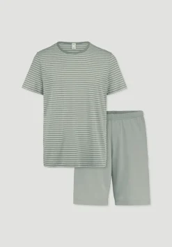 hessnatur Pyjama PURE COTTON aus reiner Bio-Baumwolle von|Herren Nachtwäsche|Nachtwäsche