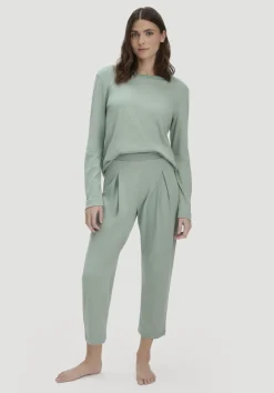 hessnatur Pyjama PURE COTTON aus reiner Bio-Baumwolle von|Damen Nachtwäsche|Nachtwäsche