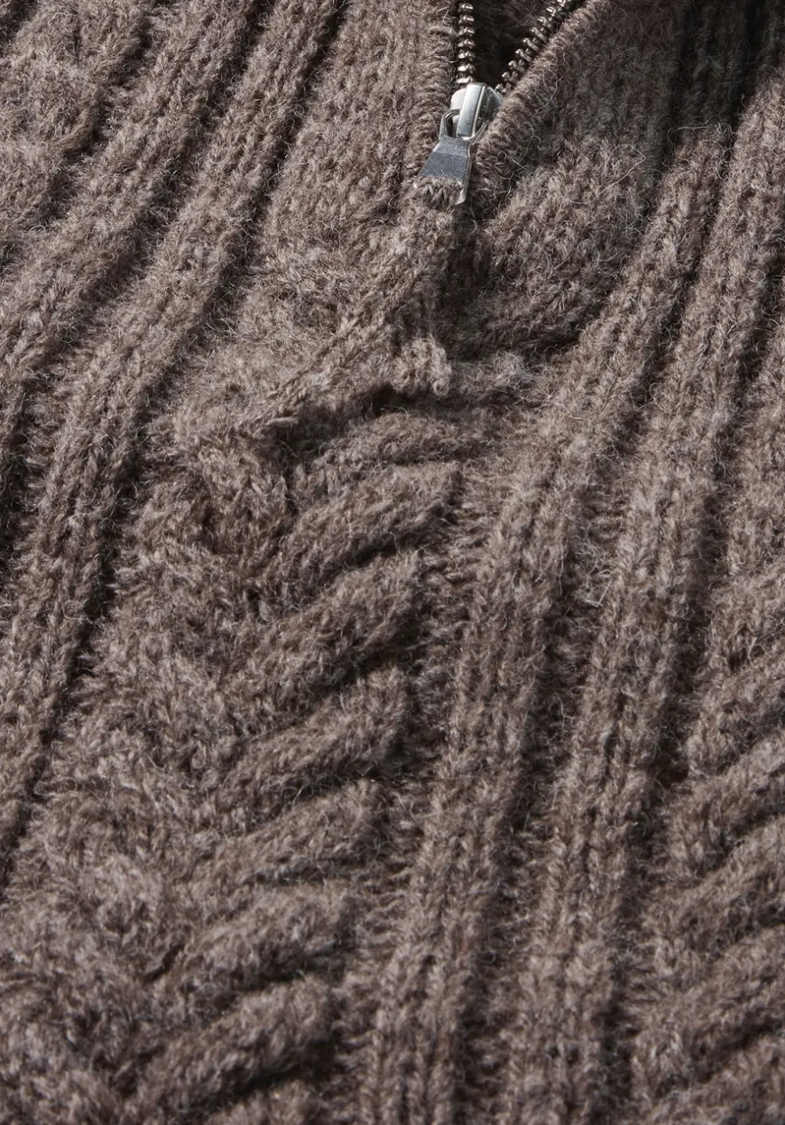 hessnatur Rhön Strick Troyer Regular aus regionaler Schurwolle von|Herren Pullover