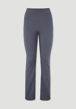 hessnatur Rib Leggings High Waist BETTER RECYCLING aus Bio-Baumwolle von|Damen Yoga & Activewear